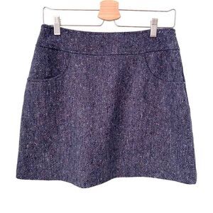 Vintage Compagnie Internationale Express Made in Italy Blue Mini Skirt Size 7/8